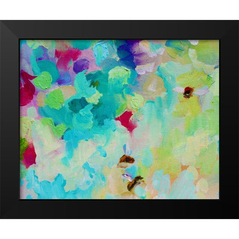 Phoenix Charmed 4 Black Modern Wood Framed Art Print by Boho Hue Studio