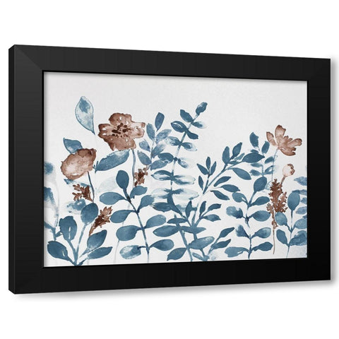 Spring Shrub Life 1 Black Modern Wood Framed Art Print with Double Matting by Boho Hue Studio