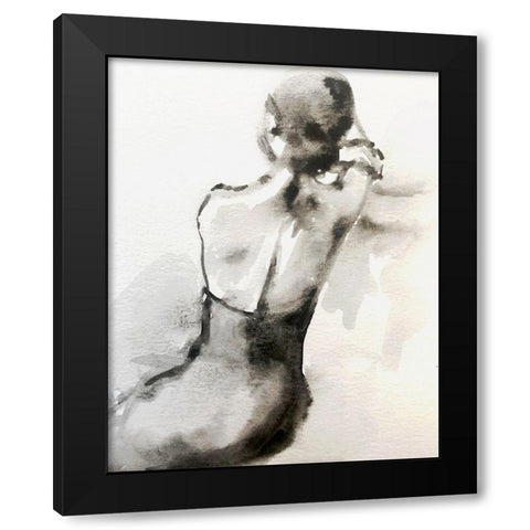 Waiting Close-Up Black Modern Wood Framed Art Print with Double Matting by Boho Hue Studio