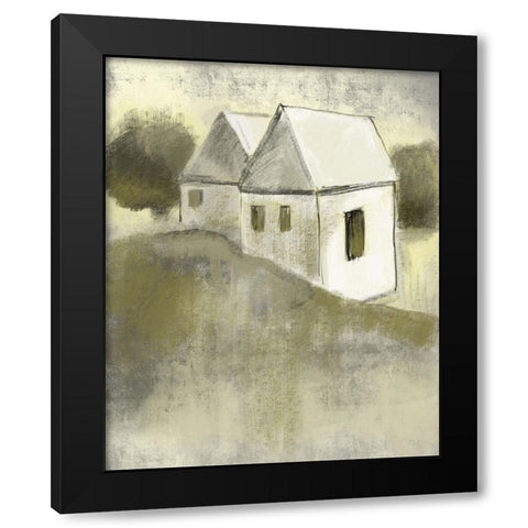 arthtone Homes 1 Black Modern Wood Framed Art Print with Double Matting by Boho Hue Studio