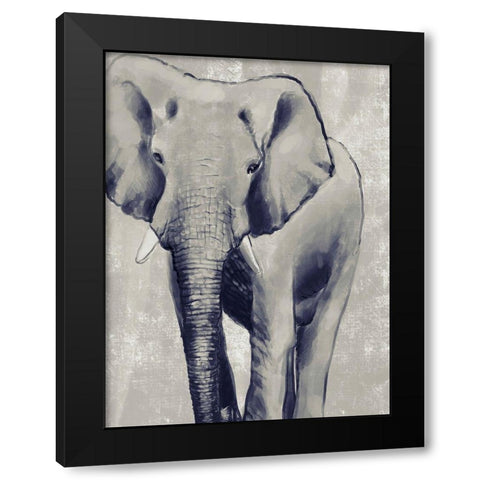 Wild Strong 3 Black Modern Wood Framed Art Print with Double Matting by Boho Hue Studio