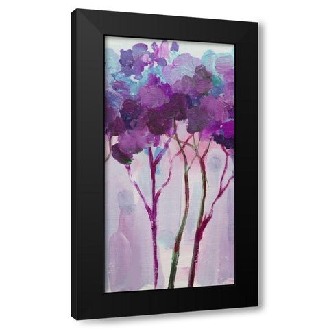 Tree 5 Black Modern Wood Framed Art Print with Double Matting by Boho Hue Studio