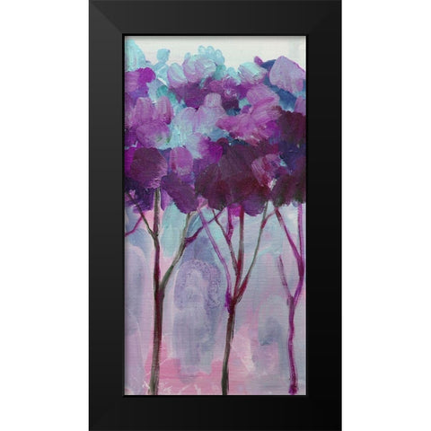 Tree 6 Black Modern Wood Framed Art Print by Boho Hue Studio