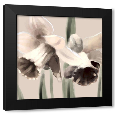 Arsiss 1 Black Modern Wood Framed Art Print with Double Matting by Boho Hue Studio