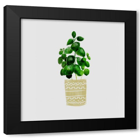 Nurtured Home 5 Black Modern Wood Framed Art Print with Double Matting by Boho Hue Studio