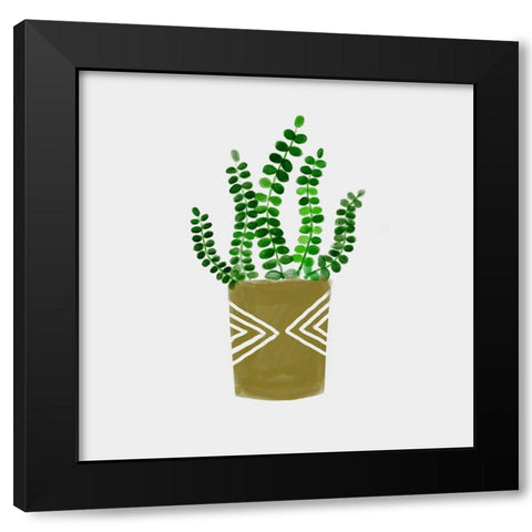 Nurtured Home 6 Black Modern Wood Framed Art Print with Double Matting by Boho Hue Studio