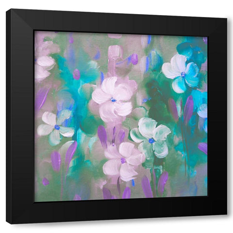 Spring Vagabond Black Modern Wood Framed Art Print with Double Matting by Boho Hue Studio