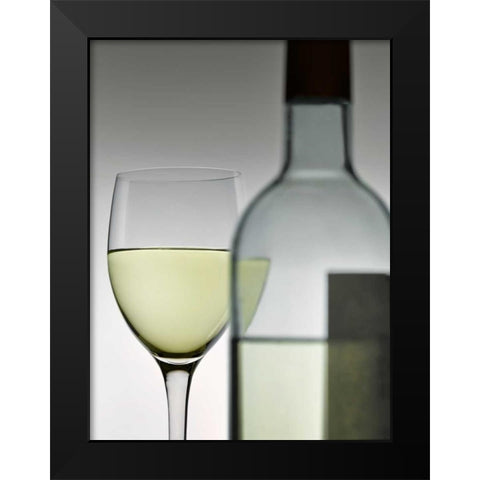 Mondrian Black Modern Wood Framed Art Print by Seidman, Barry