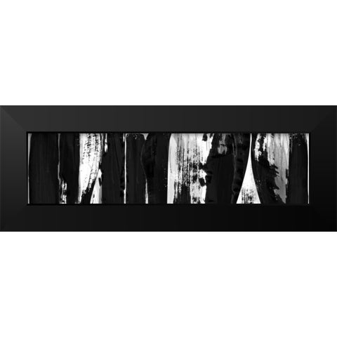 Over the Top 1 Black Modern Wood Framed Art Print by Alvarez, Cynthia