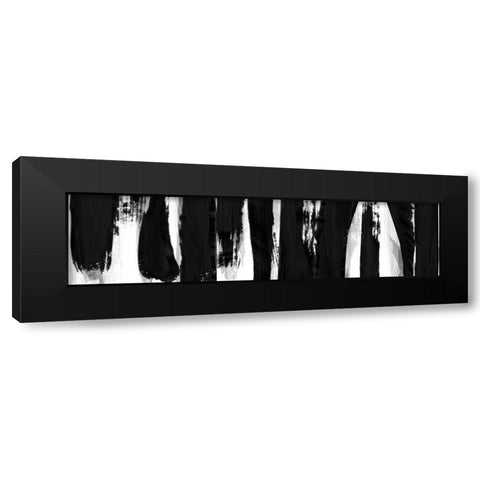 Over the Top2 Black Modern Wood Framed Art Print with Double Matting by Alvarez, Cynthia
