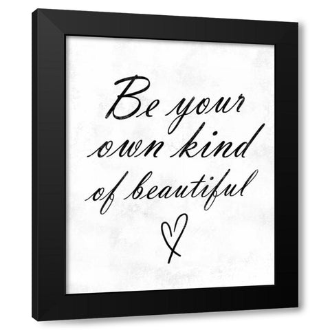 Your Own Black Modern Wood Framed Art Print by Alvarez, Cynthia