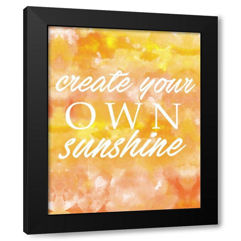 Create Your Own Black Modern Wood Framed Art Print with Double Matting by Alvarez, Cynthia