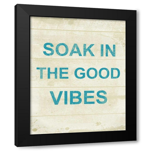 Bath 2 Black Modern Wood Framed Art Print by Alvarez, Cynthia