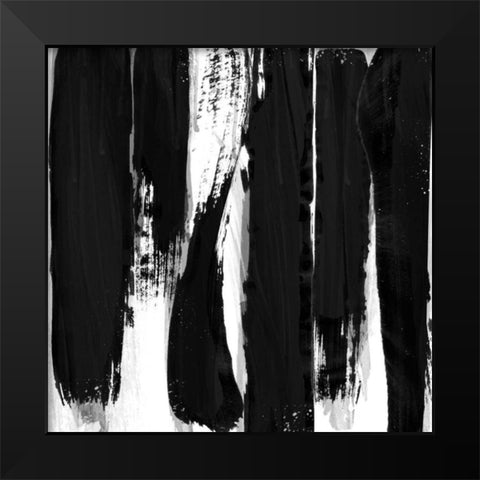 Darkenss Reigns 1 Black Modern Wood Framed Art Print by Alvarez, Cynthia