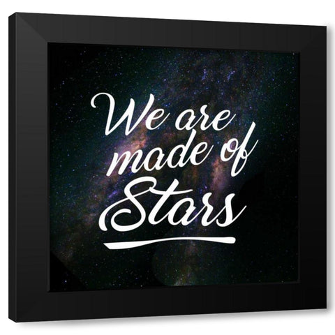 Insta D Black Modern Wood Framed Art Print by Alvarez, Cynthia
