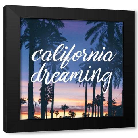 Insta G Black Modern Wood Framed Art Print with Double Matting by Alvarez, Cynthia