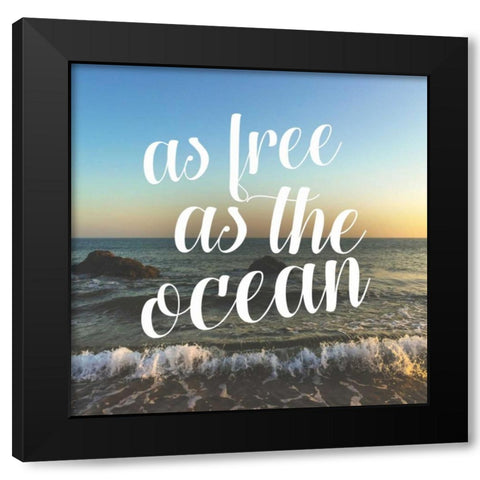 Insta K Black Modern Wood Framed Art Print with Double Matting by Alvarez, Cynthia