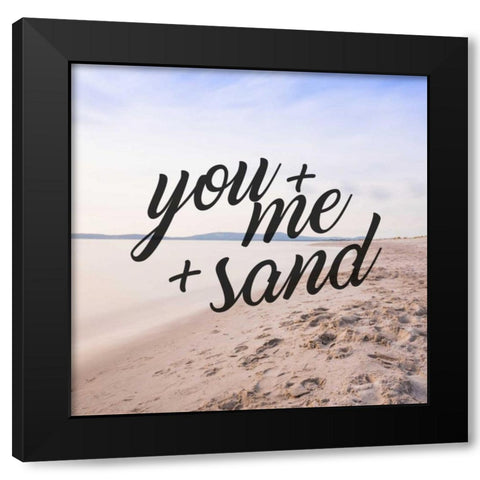 Insta R Black Modern Wood Framed Art Print by Alvarez, Cynthia