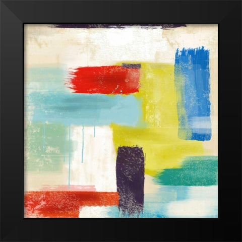 Contemp A Black Modern Wood Framed Art Print by Alvarez, Cynthia