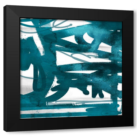 Option 2 Black Modern Wood Framed Art Print with Double Matting by Alvarez, Cynthia