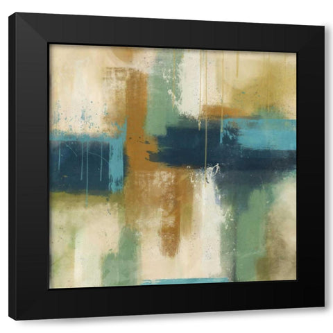 Recondite Mind 1 Black Modern Wood Framed Art Print with Double Matting by Alvarez, Cynthia