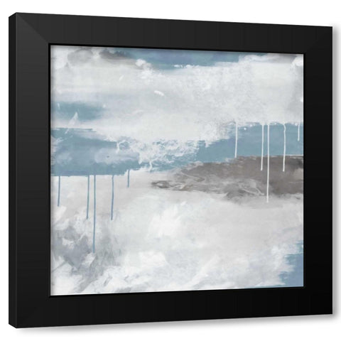 Empyrean 1 Black Modern Wood Framed Art Print with Double Matting by Alvarez, Cynthia
