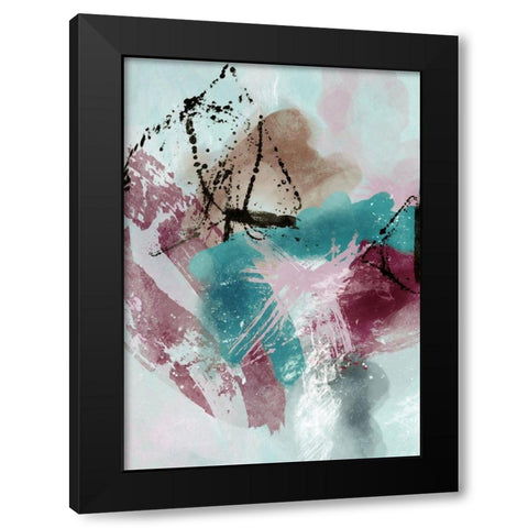 The Fuse 1 Black Modern Wood Framed Art Print by Alvarez, Cynthia