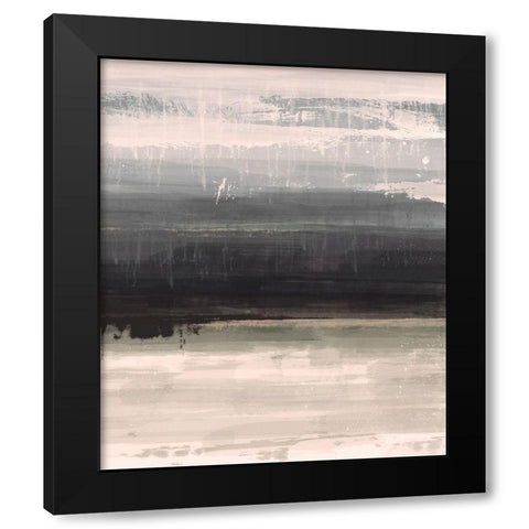 Neutral Radiantness A Black Modern Wood Framed Art Print by Alvarez, Cynthia