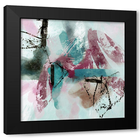 The Fuse B Black Modern Wood Framed Art Print by Alvarez, Cynthia