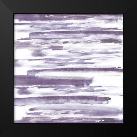 Purple Haze 1 Black Modern Wood Framed Art Print by Alvarez, Cynthia