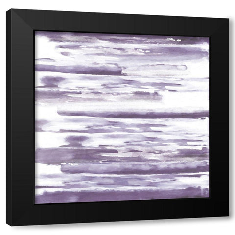 Purple Haze 2 Black Modern Wood Framed Art Print by Alvarez, Cynthia