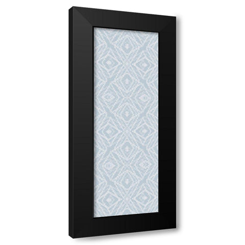 Neutral Diamonds Black Modern Wood Framed Art Print with Double Matting by Brown, Denise