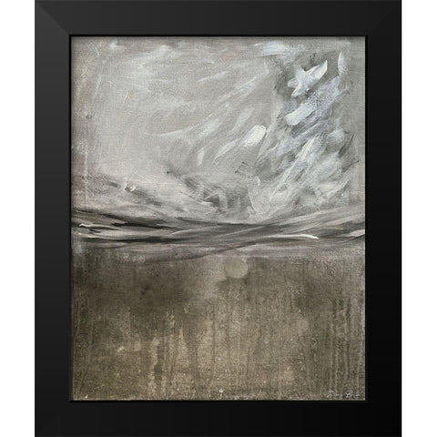 Inclination 2 Black Modern Wood Framed Art Print by Brown, Denise