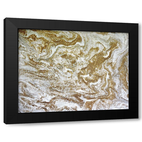 Desert Sands Black Modern Wood Framed Art Print by Brown, Denise