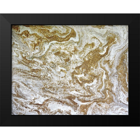 Desert Sands Black Modern Wood Framed Art Print by Brown, Denise