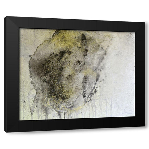 Falling 2 Black Modern Wood Framed Art Print by Brown, Denise