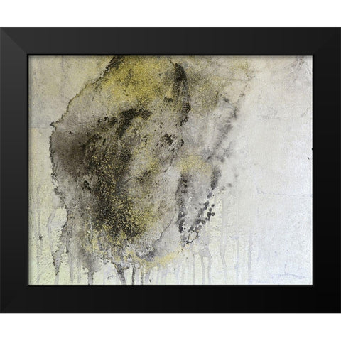 Falling 2 Black Modern Wood Framed Art Print by Brown, Denise