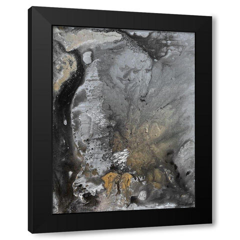Emptiness Black Modern Wood Framed Art Print by Brown, Denise