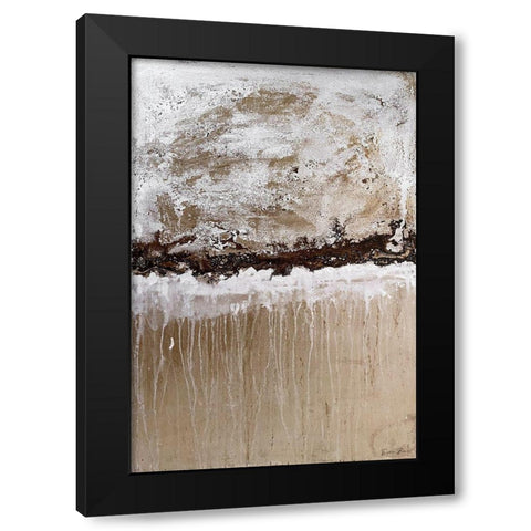 Rainy Day 1 Black Modern Wood Framed Art Print with Double Matting by Brown, Denise