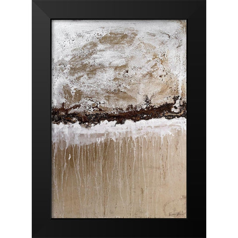 Rainy Day 1 Black Modern Wood Framed Art Print by Brown, Denise