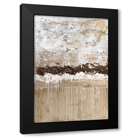 Rainy Day 2 Black Modern Wood Framed Art Print by Brown, Denise