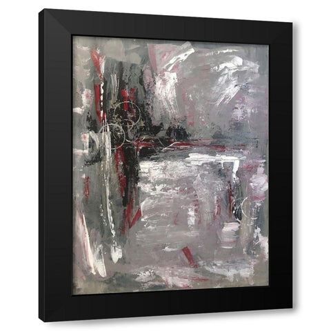 Remembrance Black Modern Wood Framed Art Print by Brown, Denise