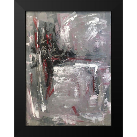 Remembrance Black Modern Wood Framed Art Print by Brown, Denise