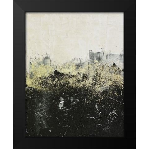 Resolution Black Modern Wood Framed Art Print by Brown, Denise
