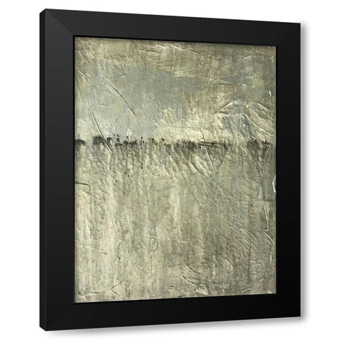 Vista Black Modern Wood Framed Art Print with Double Matting by Brown, Denise