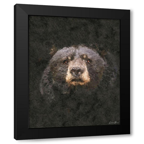 I See You Black Modern Wood Framed Art Print by Brown, Denise