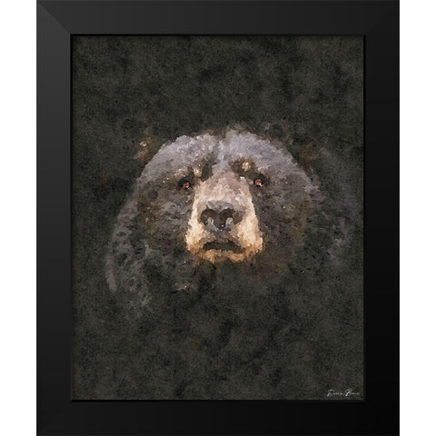 I See You Black Modern Wood Framed Art Print by Brown, Denise