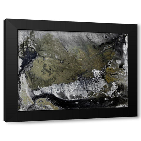 Illustrious Wisdom 1 Black Modern Wood Framed Art Print by Brown, Denise