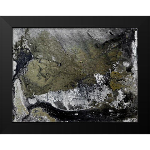 Illustrious Wisdom 1 Black Modern Wood Framed Art Print by Brown, Denise