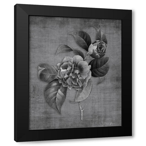 Tranquil Botanical 2 Black Modern Wood Framed Art Print by Brown, Denise